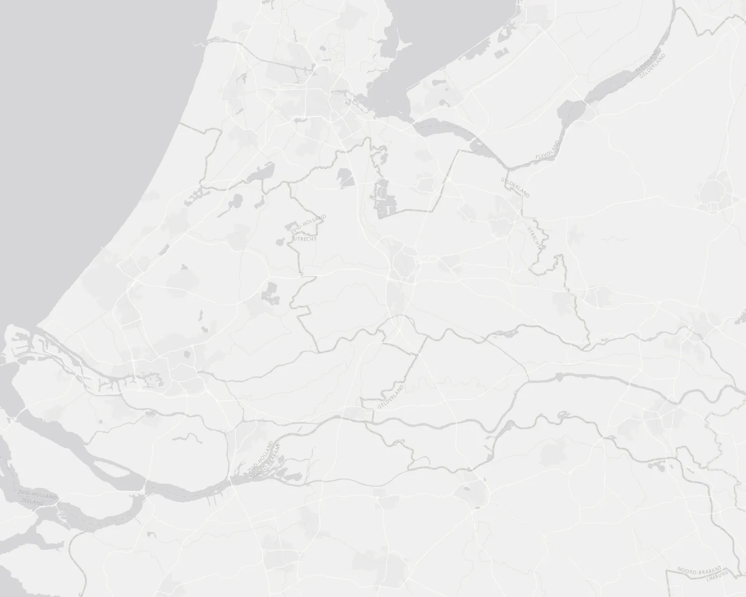 Kaart van het werkgebied rond Montfoort